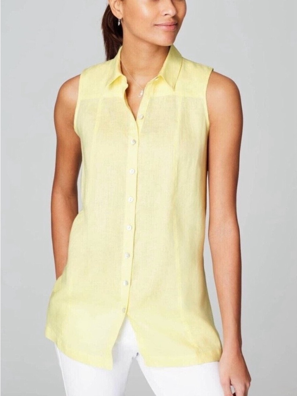 J JILL LOVE LINEN TUNIC